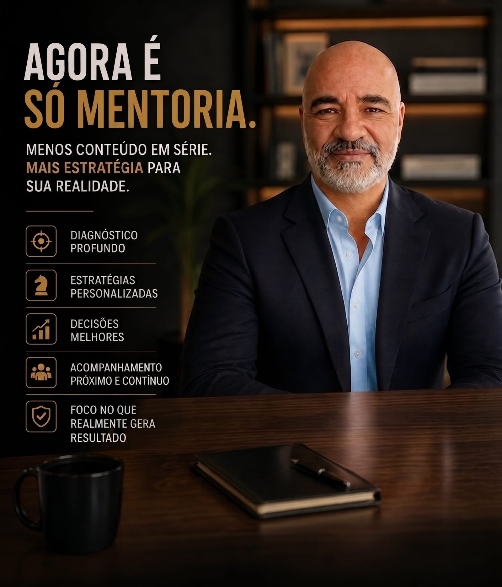 Imagem da página de mentorias.
